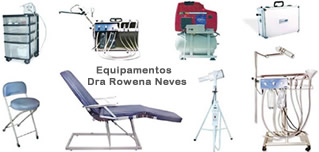 Equipamentos de Dra. Rowena Home-Care-DentistasRio.com.br